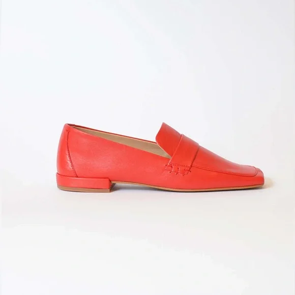 Intentionally Blank Pinky Loafer - Red, Sz 38 - Picture 2 of 5